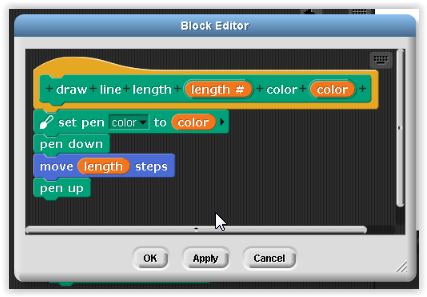 Scratch-like set pen color to block - Snap! Feature Requests